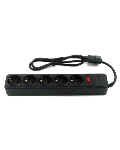 SP5B-110U. Сетевой фильтр 5 розеток, 1м, черный. 5bites в Оренбурге