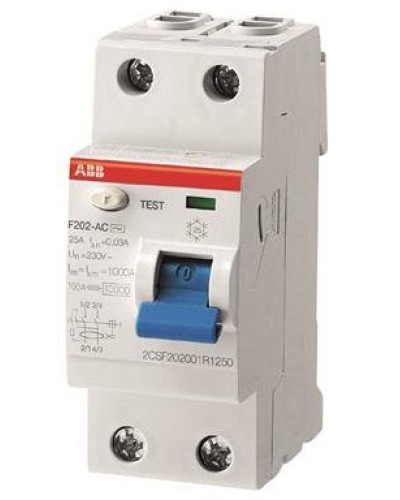 F202 AC-40/0,03 (2CSF202001R1400). Выключатель дифференциального тока (УЗО). ABB в Оренбурге