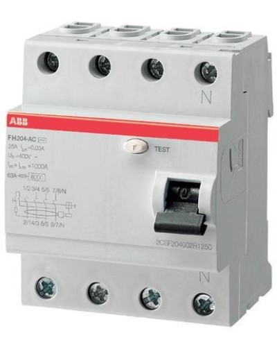 FH204 AC-40/0,03 (2CSF204004R1400). Выключатель дифференциального тока (УЗО). ABB в Оренбурге