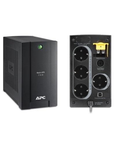 BC750-RS APC Back-UPS 750 ВА. Источник бесперебойного питания. APC в Оренбурге