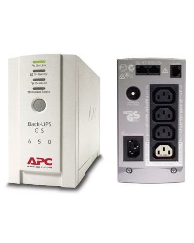 BK650EI APC Back-UPS 650 ВА. Источник бесперебойного питания. APC в Оренбурге