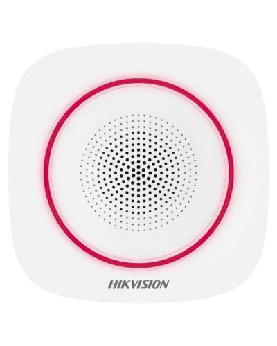 DS-PS1-II-WE(RU) Red Indicator. Оповещатель свето-звуковой радиоканальный. AX PRO Hikvision в Оренбурге