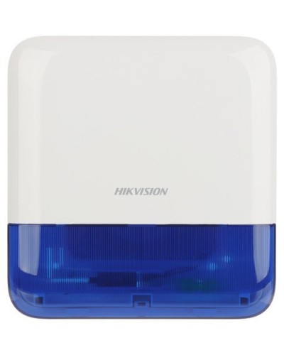 DS-PS1-E-WE Blue Indicator. Оповещатель свето-звуковой радиоканальный уличный. AX PRO Hikvision в Оренбурге
