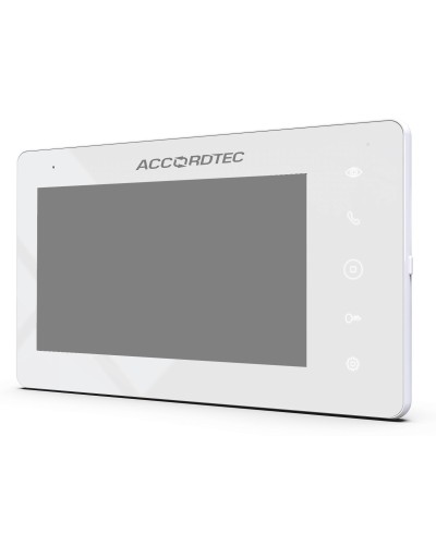 AT-VD720W WH. Монитор домофона цветной с функцией «свободные руки». AccordTec в Оренбурге