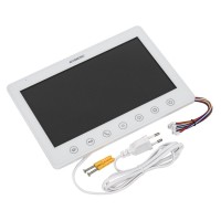 AT-VD100C/SD WH. Монитор домофона цветной с функцией «свободные руки». AccordTec