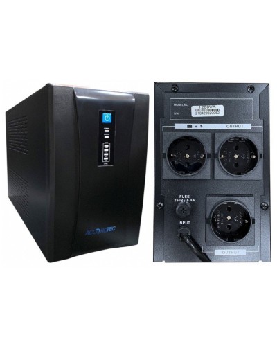 UPS-220/1200VA. Источник бесперебойного питания. AccordTec в Оренбурге