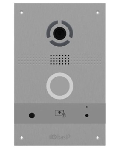 AV-08FB SILVER. Вызывная панель IP-домофона. BAS-IP в Оренбурге