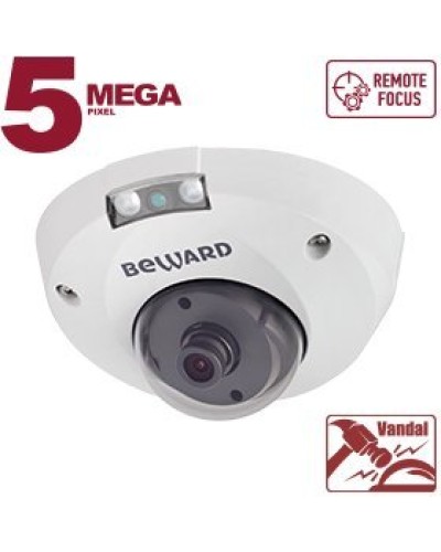 B5320DMR (12мм). Видеокамера IP купольная. Beward в Оренбурге