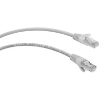 PC-FTP-RJ45-Cat.5e-0.5m (7261c), серый. Патч-корд медный. CABEUS