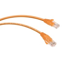 PC-UTP-RJ45-Cat.5e-5m-OR-LSZH (9525c), оранжевый. Патч-корд медный. CABEUS
