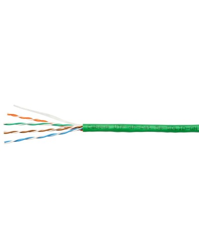 UTP-4P-Cat.5e-SOLID-GN-100 (7250c-5). Кабель «витая пара» (LAN) для структурированных систем связи. CABEUS в Оренбурге