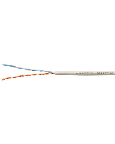 UTP-2P-Cat.5e-SOLID-LSZH-GY-LIGHT-100 (11079c-5). Кабель «витая пара» (LAN) для структурированных систем связи. CABEUS в Оренбурге