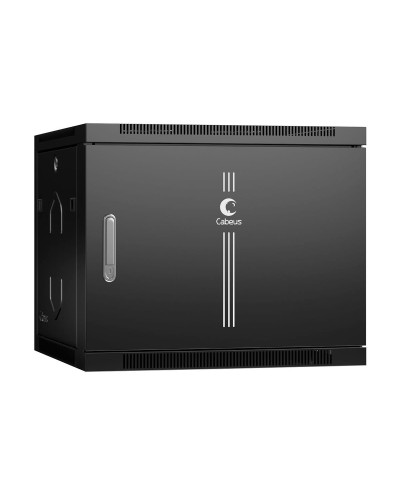 SH-05F-9U60/35m-BK (8611c). Шкаф телекоммуникационный 19 настенный 9U. CABEUS в Оренбурге