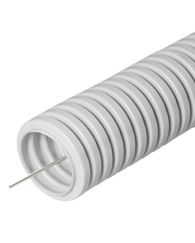 FCPL-16-PVC-100-1-GY (11227c): Труба гофрированная гибкая, лёгкая с протяжкой в Оренбурге