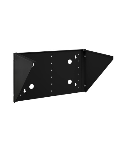 NC-6U-V-BK (12027c). Кронштейн настенный вертикальный 19 6U, цвет черный. CABEUS в Оренбурге