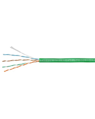 UTP-4P-Cat.5e-SOLID-LSZH-GN (9779c). Кабель «витая пара» (LAN) для структурированных систем связи. CABEUS в Оренбурге