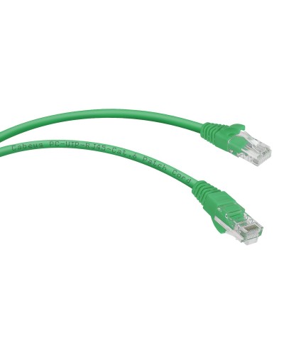 PC-UTP-RJ45-Cat.6-1m-GN (8684c), зелёный. Патч-корд медный. CABEUS в Оренбурге