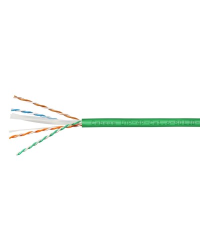 UTP-4P-Cat.6-SOLID-LSLTx-GN (11139c). Кабель «витая пара» (LAN) для структурированных систем связи. CABEUS в Оренбурге