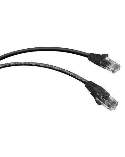 PC-UTP-RJ45-Cat.5e-2m-BK-LSZH (9539c), чёрный. Патч-корд медный. CABEUS в Оренбурге