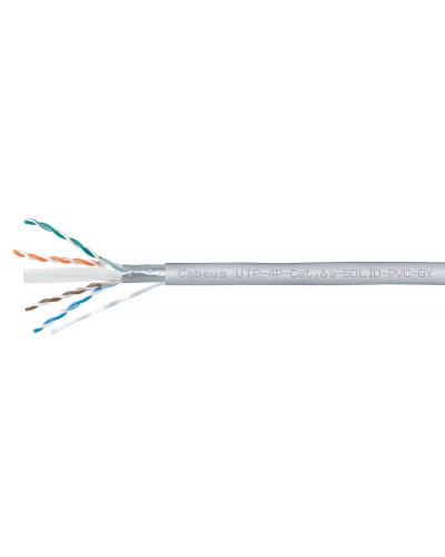 UTP-4P-Cat.6a-SOLID-PVC-GY (11373c). Кабель «витая пара» (LAN) для структурированных систем связи. CABEUS в Оренбурге