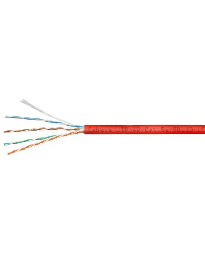 UTP-4P-Cat.5e-SOLID-LSZH-RD (9778c). Кабель «витая пара» (LAN) для структурированных систем связи. CABEUS в Оренбурге