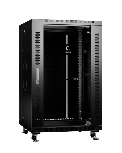SH-05C-22U60/100-BK (8540c). Шкаф телекоммуникационный 19 напольный 22U. CABEUS в Оренбурге