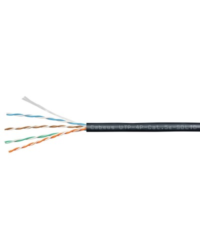 UTP-4P-Cat.6-SOLID-OUT-LSZH-UV-100 (9641c-5). Кабель «витая пара» (LAN) для структурированных систем связи. CABEUS в Оренбурге