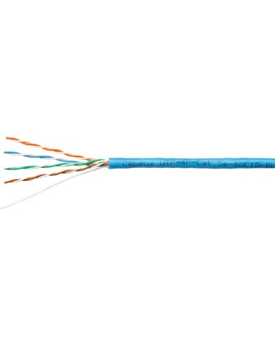 UTP-4P-Cat.5e-SOLID-BL (7248c). Кабель «витая пара» (LAN) для структурированных систем связи. CABEUS в Оренбурге