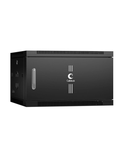 SH-05F-6U60/45m-BK (8599c). Шкаф телекоммуникационный 19 настенный 6U. CABEUS в Оренбурге