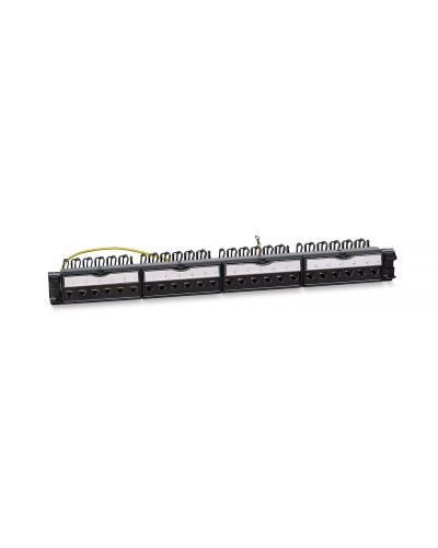PL-24-KJ-RJ45-Cat.6-SH-180T (11833c): Патч-панель 19" (1U), 24 порта RJ-45, категория 6, полностью экранированная в Оренбурге
