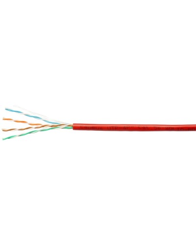 UTP-4P-Cat.5e-SOLID-RD (7249c). Кабель «витая пара» (LAN) для структурированных систем связи. CABEUS в Оренбурге