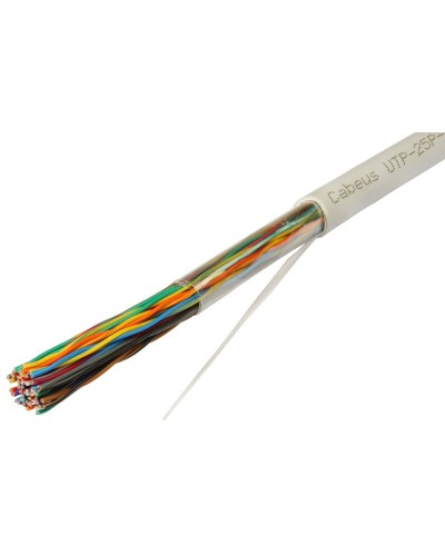 UTP-25P-Cat.3-IN (7279c). Кабель «витая пара» (LAN) для структурированных систем связи. CABEUS в Оренбурге