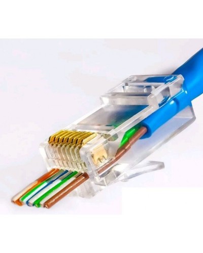 8P8C-C6-FC (100 шт) (10795c). Разъем RJ-45. CABEUS в Оренбурге