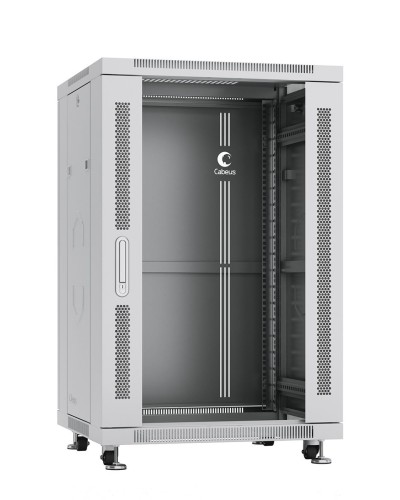 SH-05C-18U60/80 (7048c). Шкаф телекоммуникационный 19 напольный 18U. CABEUS в Оренбурге