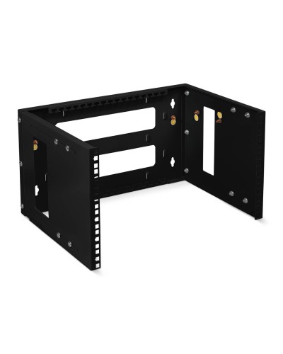 NC-6U-BK (11380c). Кронштейн настенный 19 6U, цвет черный. CABEUS в Оренбурге