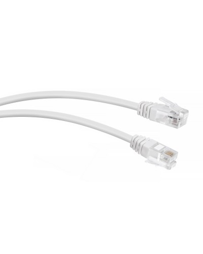 PC-TEL-RJ12-5m (7891c), белый. Патч-корд медный. CABEUS в Оренбурге