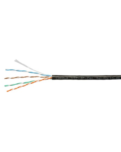 UTP-4P-Cat.5e-SOLID-BK-100 (7252c-5). Кабель «витая пара» (LAN) для структурированных систем связи. CABEUS в Оренбурге