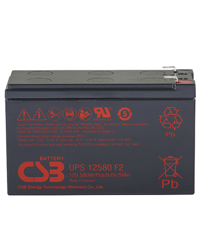 CSB UPS 12580. Аккумулятор герметичный свинцово-кислотный. CSB в Оренбурге