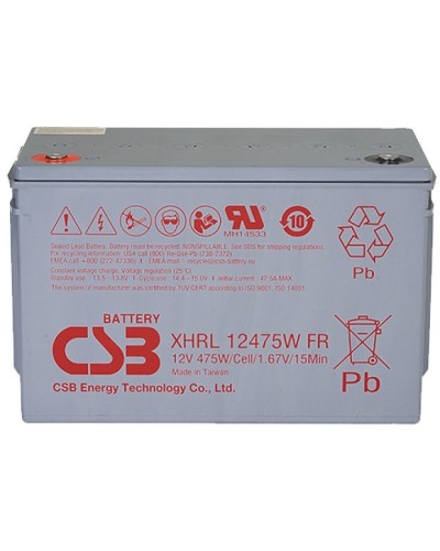 CSB XHRL 12475W FR. Аккумулятор герметичный свинцово-кислотный. CSB в Оренбурге