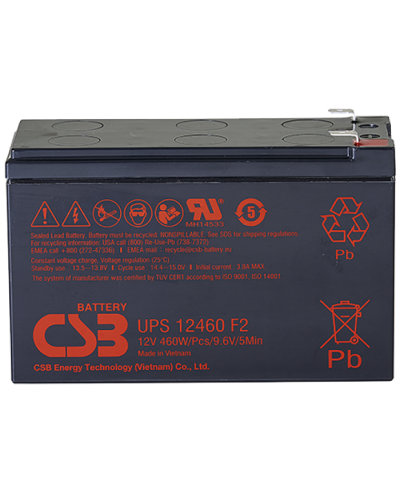 CSB UPS 12460. Аккумулятор герметичный свинцово-кислотный. CSB в Оренбурге