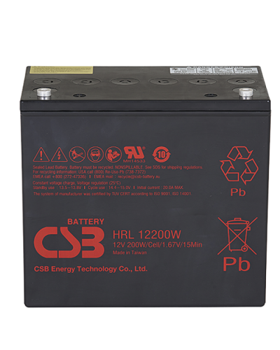 CSB HRL 12200W FR. Аккумулятор герметичный свинцово-кислотный. CSB в Оренбурге
