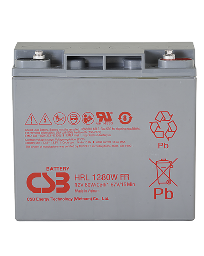 CSB HRL 1280W FR. Аккумулятор герметичный свинцово-кислотный. CSB в Оренбурге