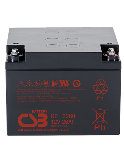 CSB GP 12260. Аккумулятор герметичный свинцово-кислотный. CSB в Оренбурге