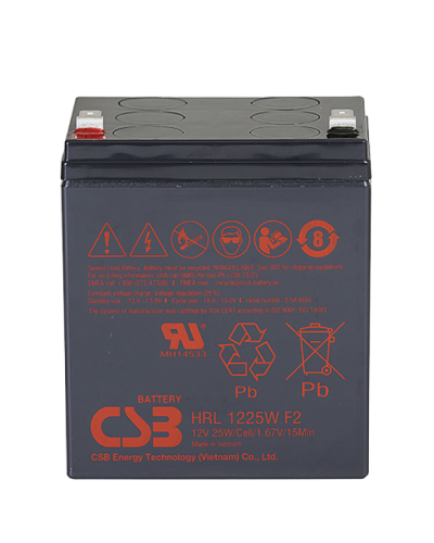 CSB HRL 1225W FR. Аккумулятор герметичный свинцово-кислотный. CSB в Оренбурге