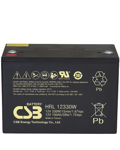 CSB HRL 12330W FR. Аккумулятор герметичный свинцово-кислотный. CSB в Оренбурге