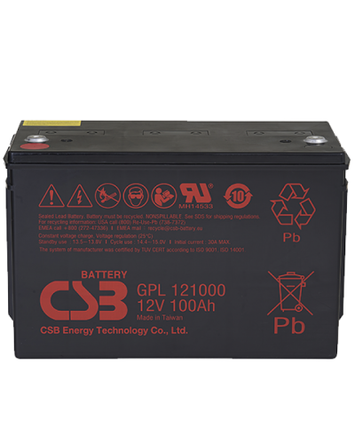 CSB GPL 121000. Аккумулятор герметичный свинцово-кислотный. CSB в Оренбурге