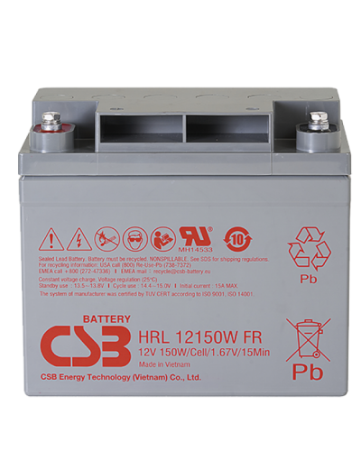 CSB HRL 12150W FR. Аккумулятор герметичный свинцово-кислотный. CSB в Оренбурге