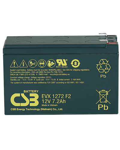 CSB EVX 1272. Аккумулятор герметичный свинцово-кислотный. CSB в Оренбурге