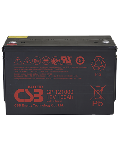 CSB GP 121000. Аккумулятор герметичный свинцово-кислотный. CSB в Оренбурге
