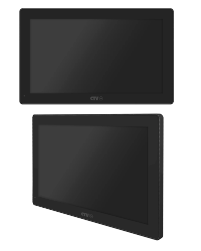 CTV-IM1030W Cloud 10 B (чёрный). Монитор домофона цветной. CTV в Оренбурге